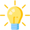 idea lampe icon
